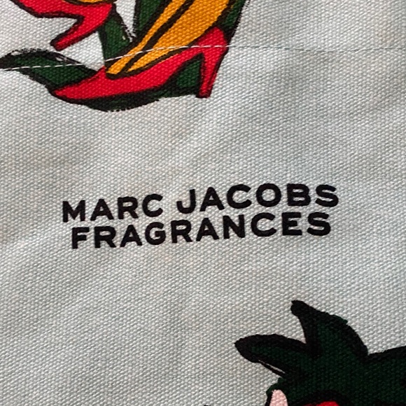 Marc Jacobs Light Blue Tote with Banana and Floral Print - Picture 2 of 4